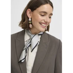 B.YOUNG dame tørklæde BAVILKE - Marshmallow Mix