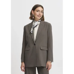 B.YOUNG dame tørklæde BAVILKE - Marshmallow Mix