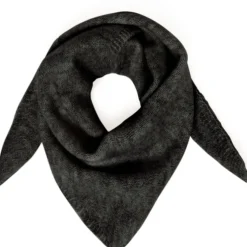 b.young dame tørklæde BYVIKSI - Black Melange