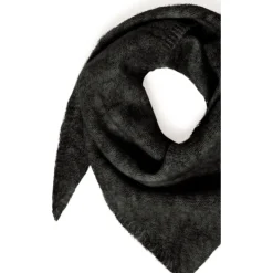 b.young dame tørklæde BYVIKSI - Black Melange