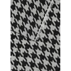 b.young dame tørklæde BYVILEAVES - Black Mix