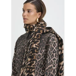 b.young dame tørklæde BYWEOPARD - Black Mix