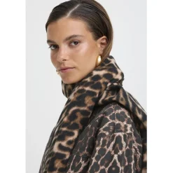 b.young dame tørklæde BYWEOPARD - Black Mix