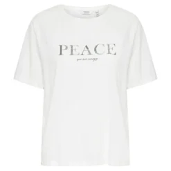 B.YOUNG dame t-shirt BXREXI - Off White