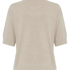 B.YOUNG dame t-shirt BYMMORLA - Humus Melange