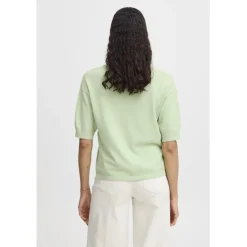B.YOUNG dame t-shirt BYMMORLA - Nile Green