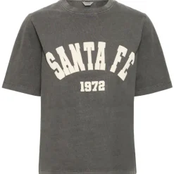 B.YOUNG DAME T-SHIRT BYRACH - Meteorite