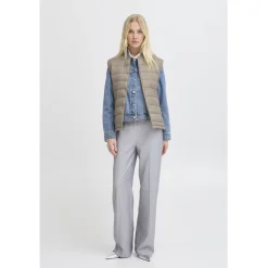 B:YOUNG dame vest BYBERTA - Nature
