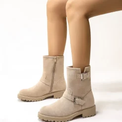 Carrie dame bikserstøvle 9170 - Beige