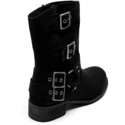 Celine Dame bikerstøvler 9635A - Black