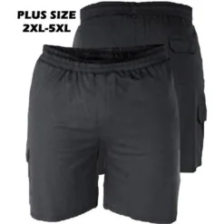 DUKE D555 Shorts Herre John Plus - Black