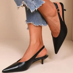 Eila dame stiletter H8-1021E - Black