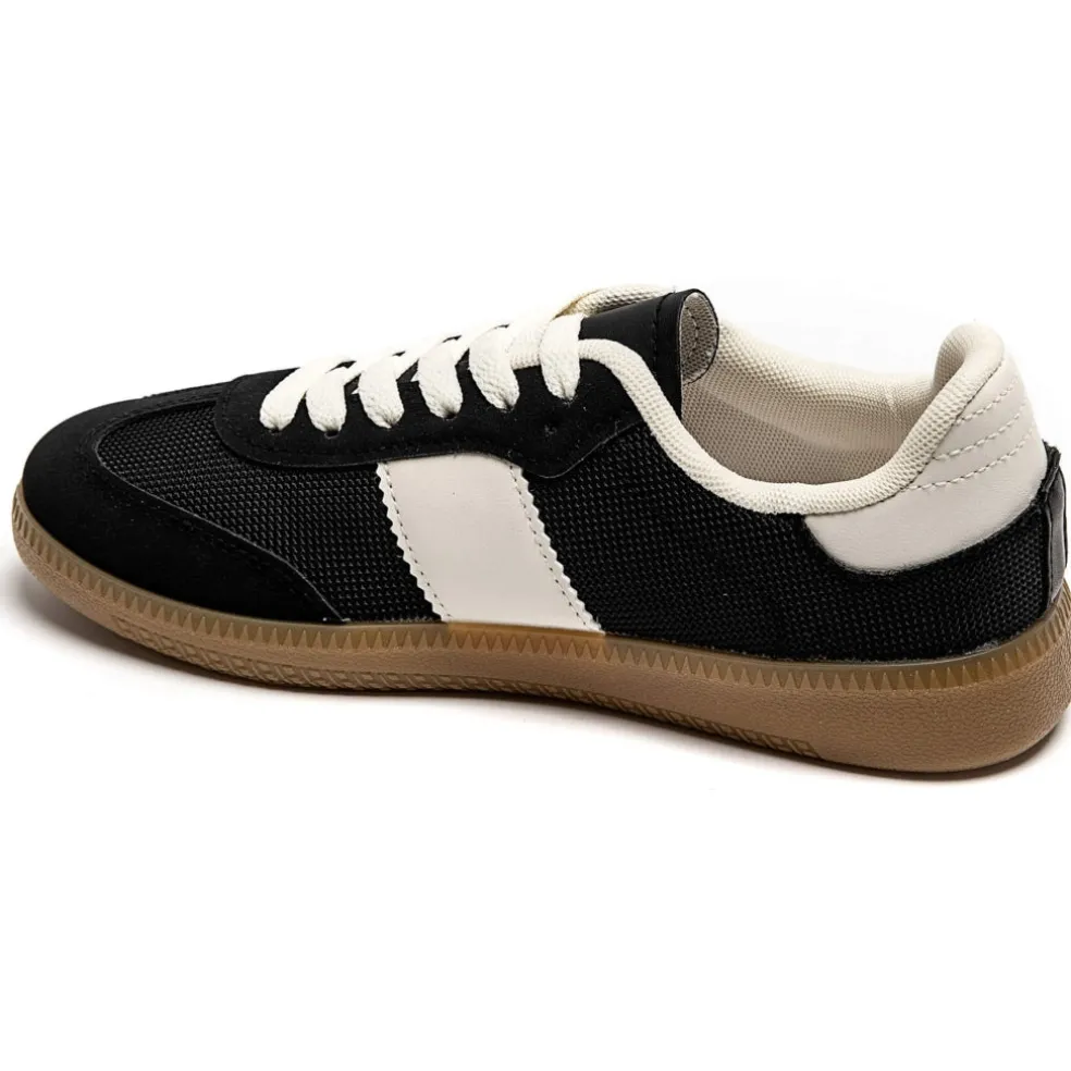 Elie dame sneakers 8965 - Black