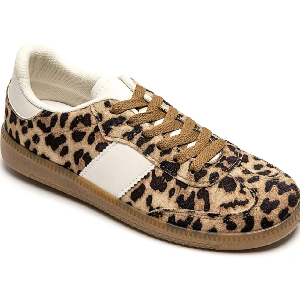 Elie dame sneakers 8965 - Leopard