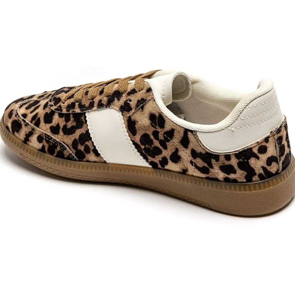 Elie dame sneakers 8965 - Leopard