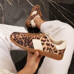 Elie dame sneakers 8965 - Leopard