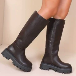 Estrid dame støvler WZ-75 - Brown