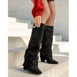 Faith dame støvler 7665A-1 - Black