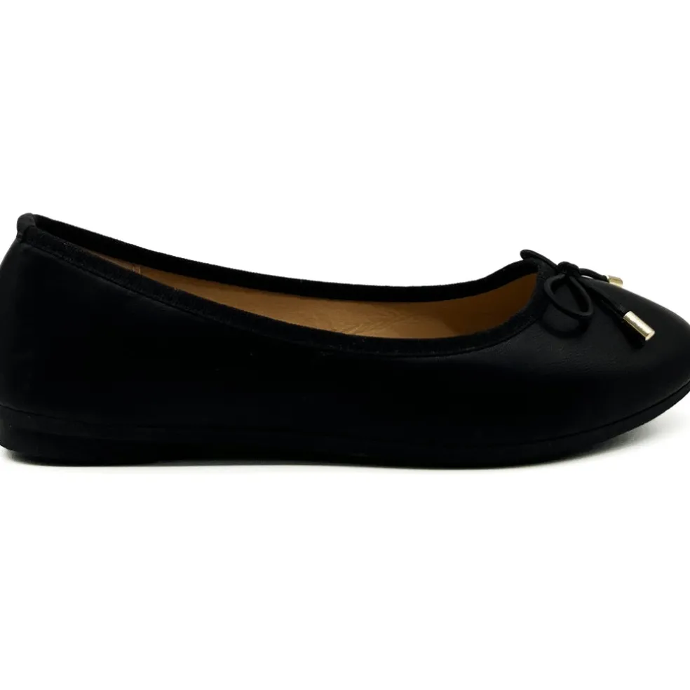 Fiona dame ballerina sko 9988-41 - Black