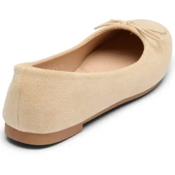 Florence dame ballerina sko DS-1A18 - Beige