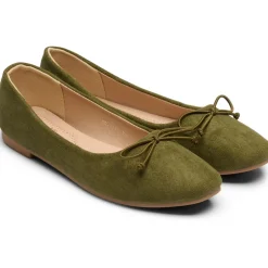 Florence dame ballerina sko DS-1A18 - Green