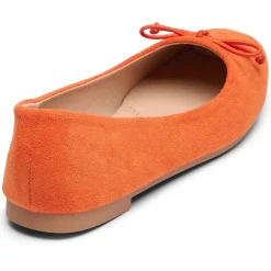 Florence dame ballerina sko DS-1A18 - Orange