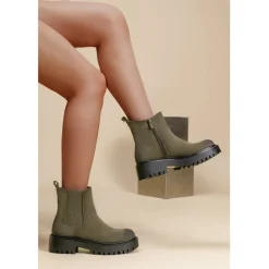 Florette dame støvler 68335 - Green