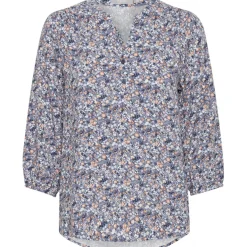 Fransa dame bluse FXSULIBER - Vintage Indigo