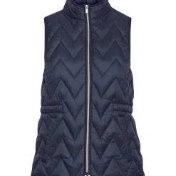 Fransa dame vest FRBAPADDING 3 - Dark Peacoat