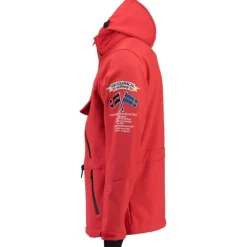 Geographical Norway Herre Anorak Softshell Jakke Tuilding - Red