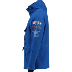 Geographical Norway Herre Anorak Softshell Jakke Tuilding - Blue