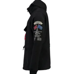 Geographical Norway Herre Anorak Softshell Jakke Tuilding - Black