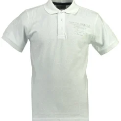 GEOGRAPHICAL NORWAY POLO Herre KEYTHEN - White