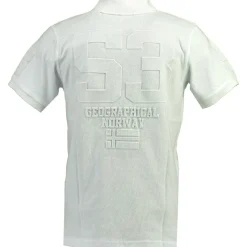 GEOGRAPHICAL NORWAY POLO Herre KEYTHEN - White