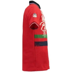 GEOGRAPHICAL NORWAY POLO Herre KINGSLEY - Red