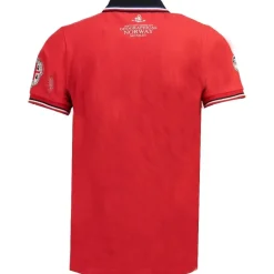 GEOGRAPHICAL NORWAY POLO Herre KINGSLEY - Red