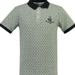 GEOGRAPHICAL NORWAY POLO Herre KAREMBEU - Grey