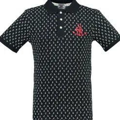 GEOGRAPHICAL NORWAY POLO Herre KAREMBEU - Navy