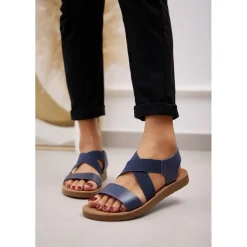 Gry Dame sandal 1458 - Blue