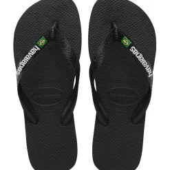 Havaianas Slippers Unisex Brazil Logo 4110850 - Black1069