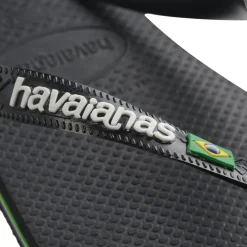 Havaianas Slippers Unisex Brazil Logo 4110850 - Black1069