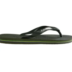 Havaianas Slippers Unisex Brazil Logo 4110850 - Green Olive4896