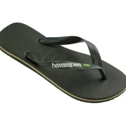 Havaianas Slippers Unisex Brazil Logo 4110850 - Green Olive4896