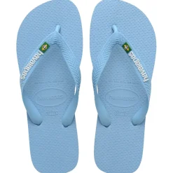 Havaianas Slippers Unisex Brazil Logo 4110850 - BlueLavender/White