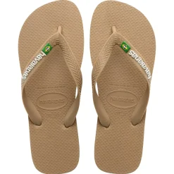 Havaianas Slippers Unisex Brazil Logo 4110850 - Rose Gold3581