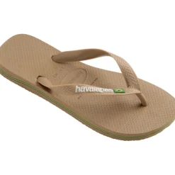 Havaianas Slippers Unisex Brazil Logo 4110850 - Rose Gold3581