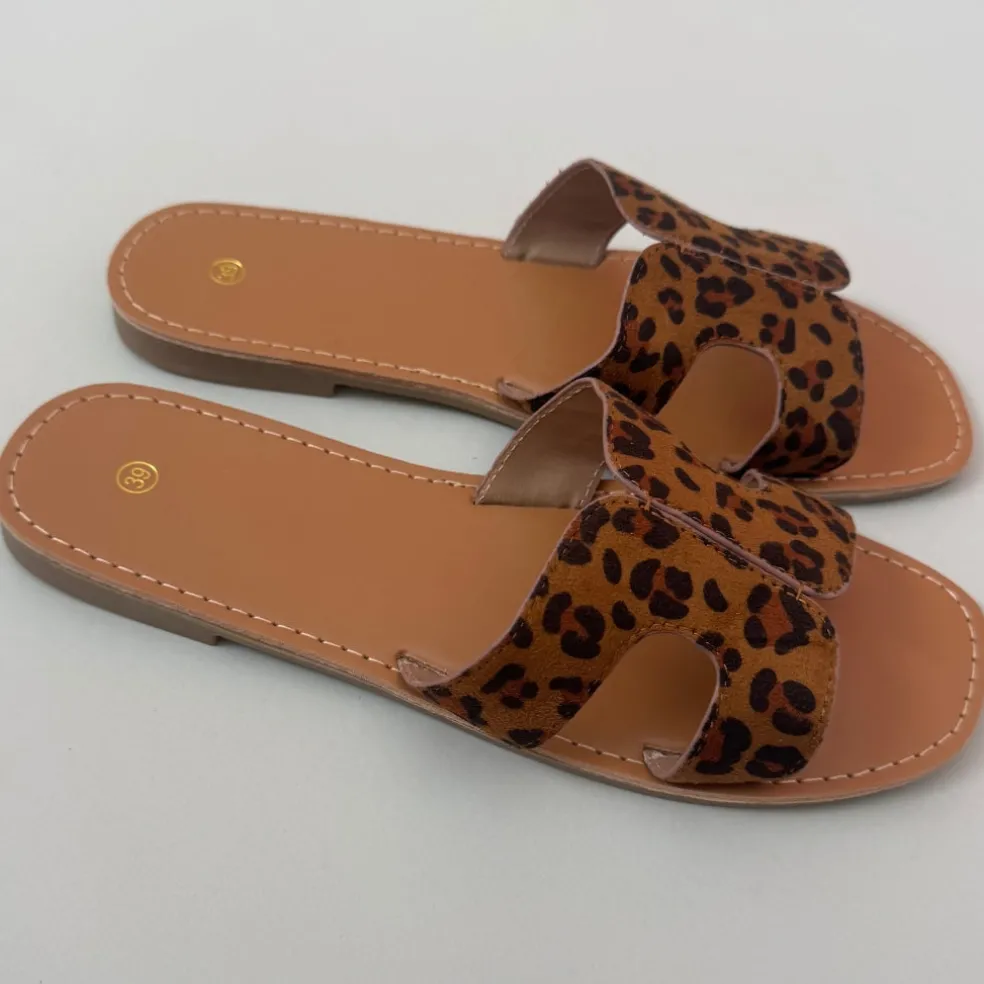Havanna dame sandaler M65B - Leopard