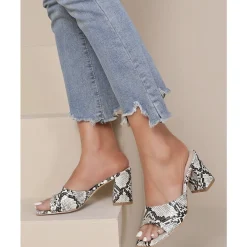 Helene dame stiletter H8-309 - Snake