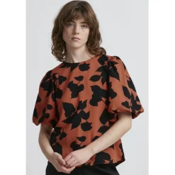 Ichi dame bluse IHCAVOLA - Pureed pumpkin