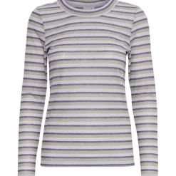 ICHI dame bluse IHFERONA - Levender Herb